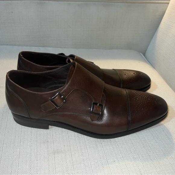 Nettleton Florence-N Double Monk Strap Cafe Size 11.5 NEW - Picture 6 of 11